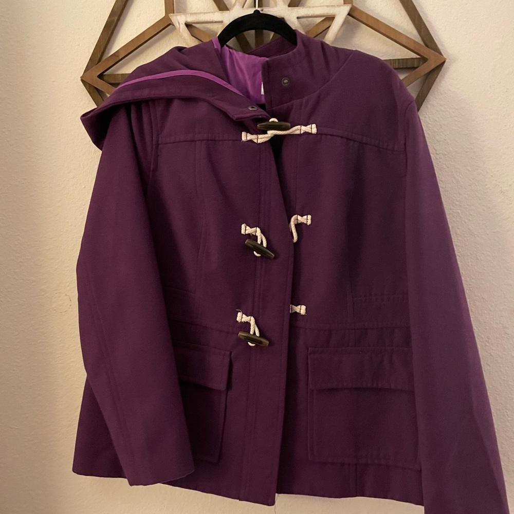 Purple jacket